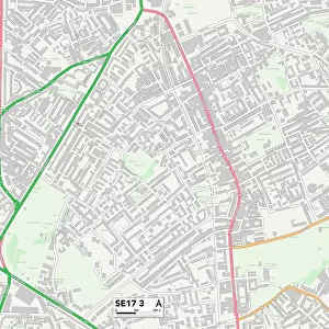 Southwark SE17 3 Map