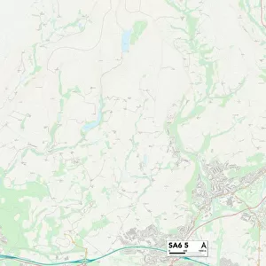 Swansea SA6 5 Map