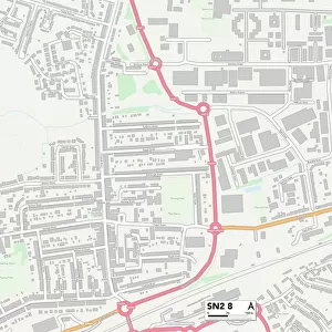 Swindon SN2 8 Map