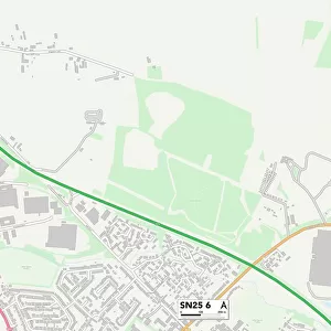 Swindon SN25 6 Map