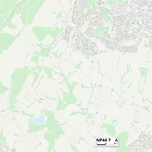 Torfaen NP44 7 Map