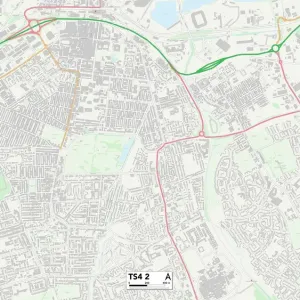 Middlesbrough TS4 2 Print Map Middlesbrough TS4 2 Print Map