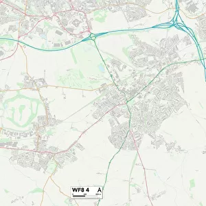 Wakefield WF8 4 Map
