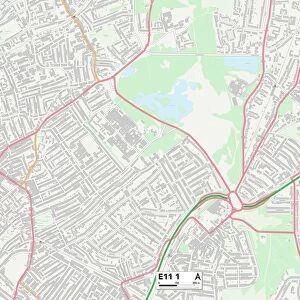 Waltham Forest E11 1 Map