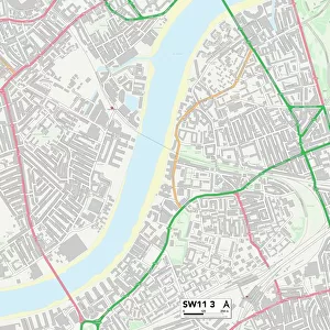 Wandsworth SW11 3 Map