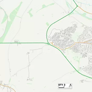 West Dorset DT1 3 Map