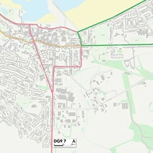 Wigtownshire DG9 7 Map
