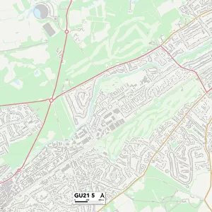 Postcode Sector Maps Collection: GU - Guildford
