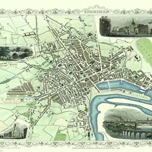 British Town And City Plans Postcard Collection: Scottish PORTFOLIO