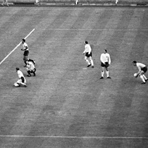 1966 World Cup Group 1 match at Wembley Stadium. England 0 v Uruguay 0