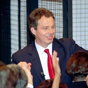 1997 General Election Labour Victory party at the Royal Festival Hall