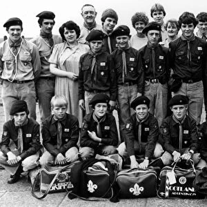 1st Redcar Scouts, pictured before heading out to Austerlitz, near Utrecht in Holland