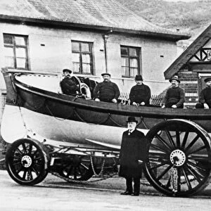 Aberystwyth lifeboat, circa 1900