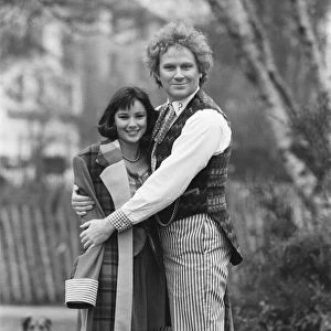 Actor Colin Baker seen here at a press conference held in Hammersmith Park close to BBC