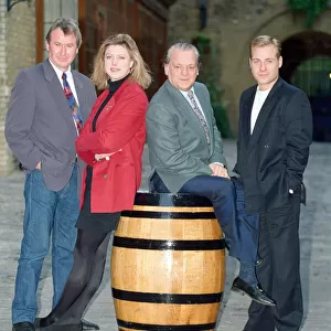 Actor David Jason (second from right) pictured at a photocall for the ITV police drama