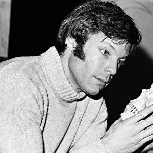 Actor Richard Chamberlain pictured at Birmingham Repertory Theatre during rehearsals for