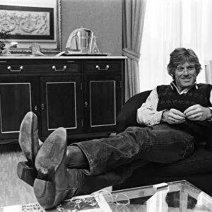 Actor Robert Redford pictured at his London hotel. He is promoting his latest film "