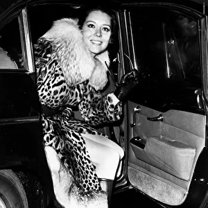Actress Diana Rigg 1968