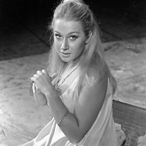 Actress Helen Mirren as Cressida, in a scene from "Troilus and Cressida"