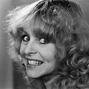 Actress Liza Goddard, who is about to star in the new television series "