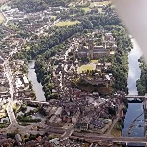 An Aerial photograph of Durham, County Durham, North East England