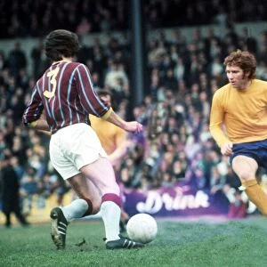 Alan Ball of Everton in action during the league match against Crystal Palace May