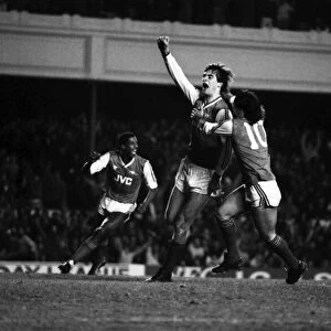 Arsenal 1 v. Southampton 0. Division One Football. December 1986 LF21-25-054