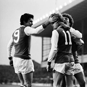 Arsenal v. Brighton and Hove Albion. November 1980 LF05-05-055 Football Division
