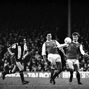 Arsenal v. West Bromwich Albion. November 1980 LF05-15-109 The final score was a two all