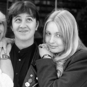 Award winning scottish Actor David McKay aged 19 with on-screen girlfriend Melanie McLean