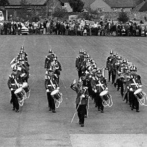 Band of The Green Howards Regiment give a display of their playing