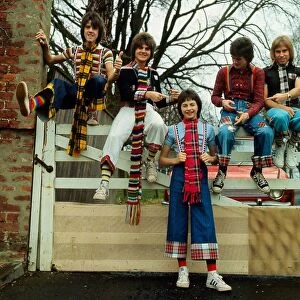 Bay City Rollers Scottish pop group April 1976