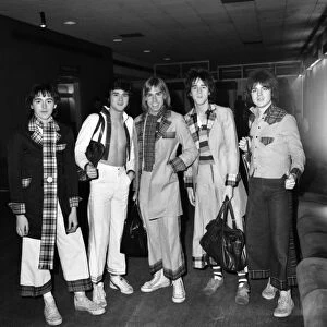 Bay City Rollers. "The Bay City Rollers"leaving Heathrow airport for Los