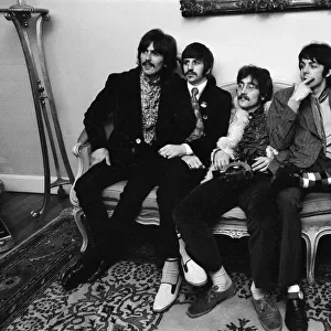 The Beatles, press launch of new album, Sgt. Pepper