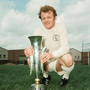 Billy Bremner with the Inter Cities Fair Cup June 1971