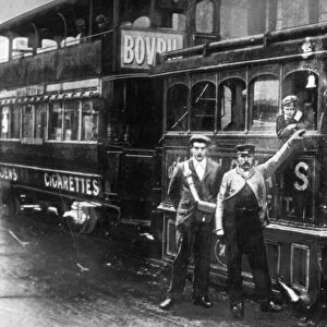 Birminghams first Steam Tram in 1882