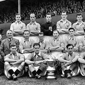 Blackpool AFC: Left to Right Back Row: E. Shimwell, H. Johnston, G. Farm, J. Crosland, C
