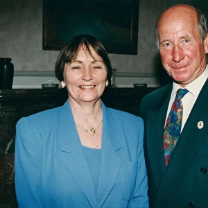 Bobby Charlton and his wife Norma Charlton at an event (unknown
