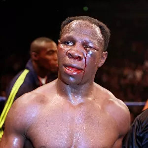 Boxer Chris Eubank April 1998 After losing to Carl Thompson in Manchester