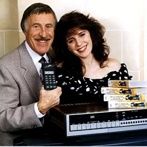 Bruce Forsyth, TV Personality. Pictured with Rosemary Ford