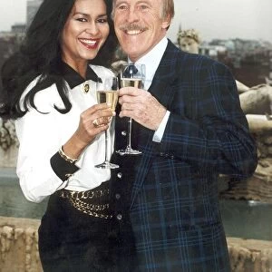 BRUCE FORSYTH WITH HIS WIFE WILNELIA - 10 / 12 / 1993