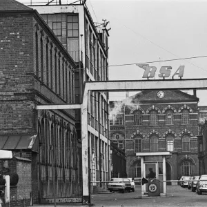 BSA Factory, Small Heath, Birmingham. 15th March 1973