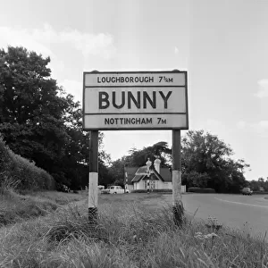 Nottinghamshire Metal Print Collection: Bunny