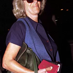 Camilla Parker Bowles at Gatwick Airport, June 1994