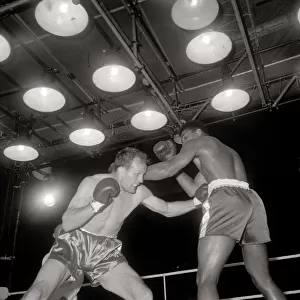 Cassius Clay later to become Muhammad Ali, June 1963 Cassius Clay v Henry Cooper