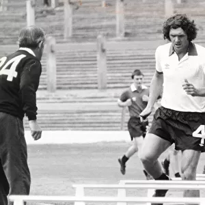 Celtic FC training July 1980 roy aitken, tommy burns