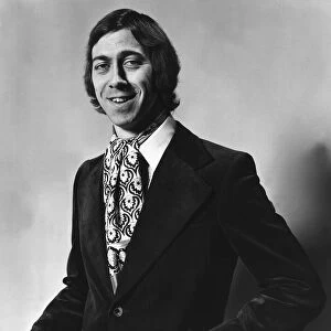 Charlie George Football Player March 1976 wearing velvet jacket and crevat