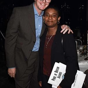 Chris Evans TV Presenter with Doreen Lawrence May 1999 at The Mirror Pride of