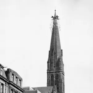 Church St Vincent Street Victorian Glasgow street scene