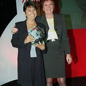 Cilla Black with Helen Rollason May 1999 winner of a special Pride of Britain Award